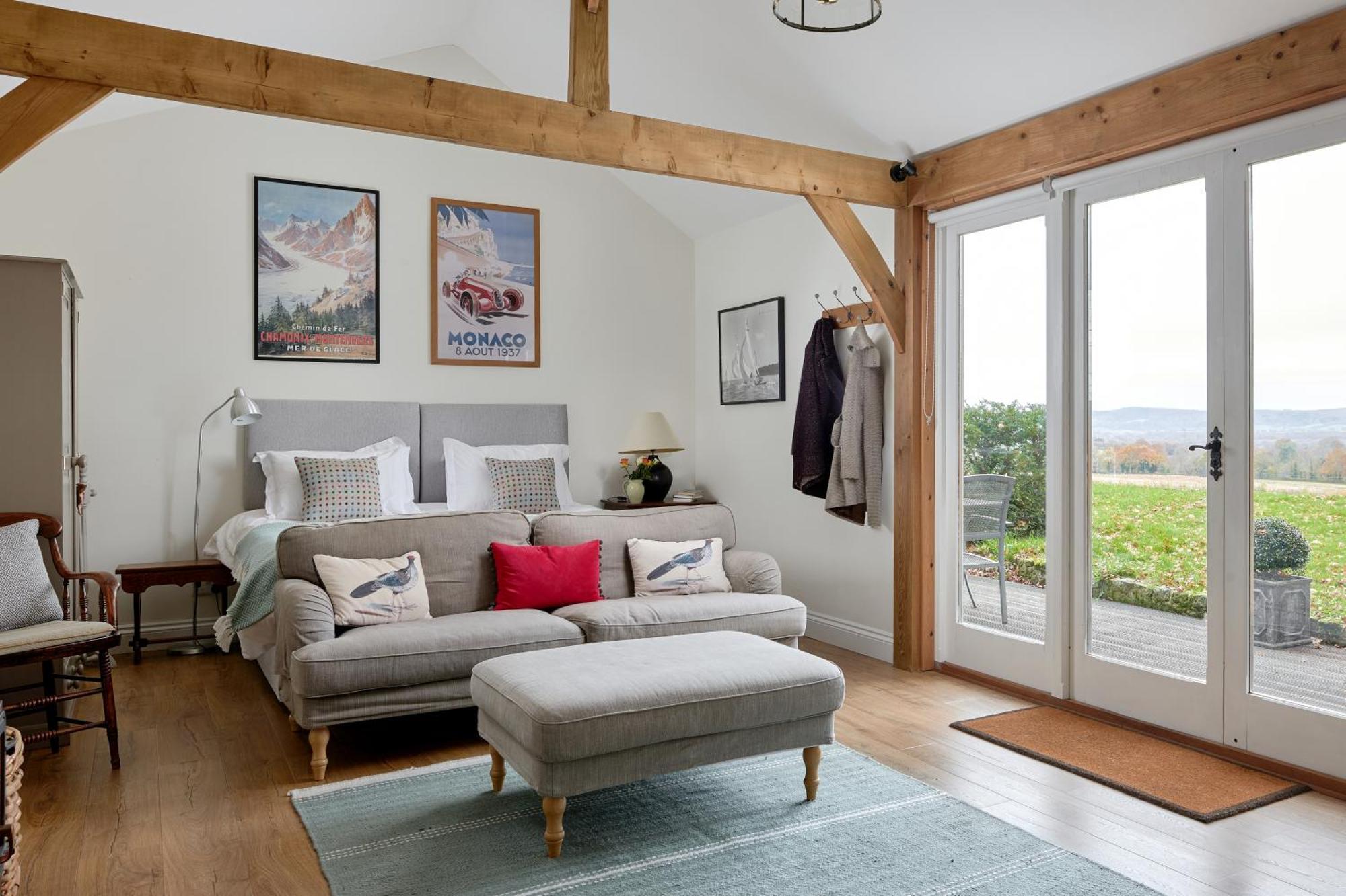 Stunning Cabin With Incredible Views Near Goodwood Rogate Eksteriør billede