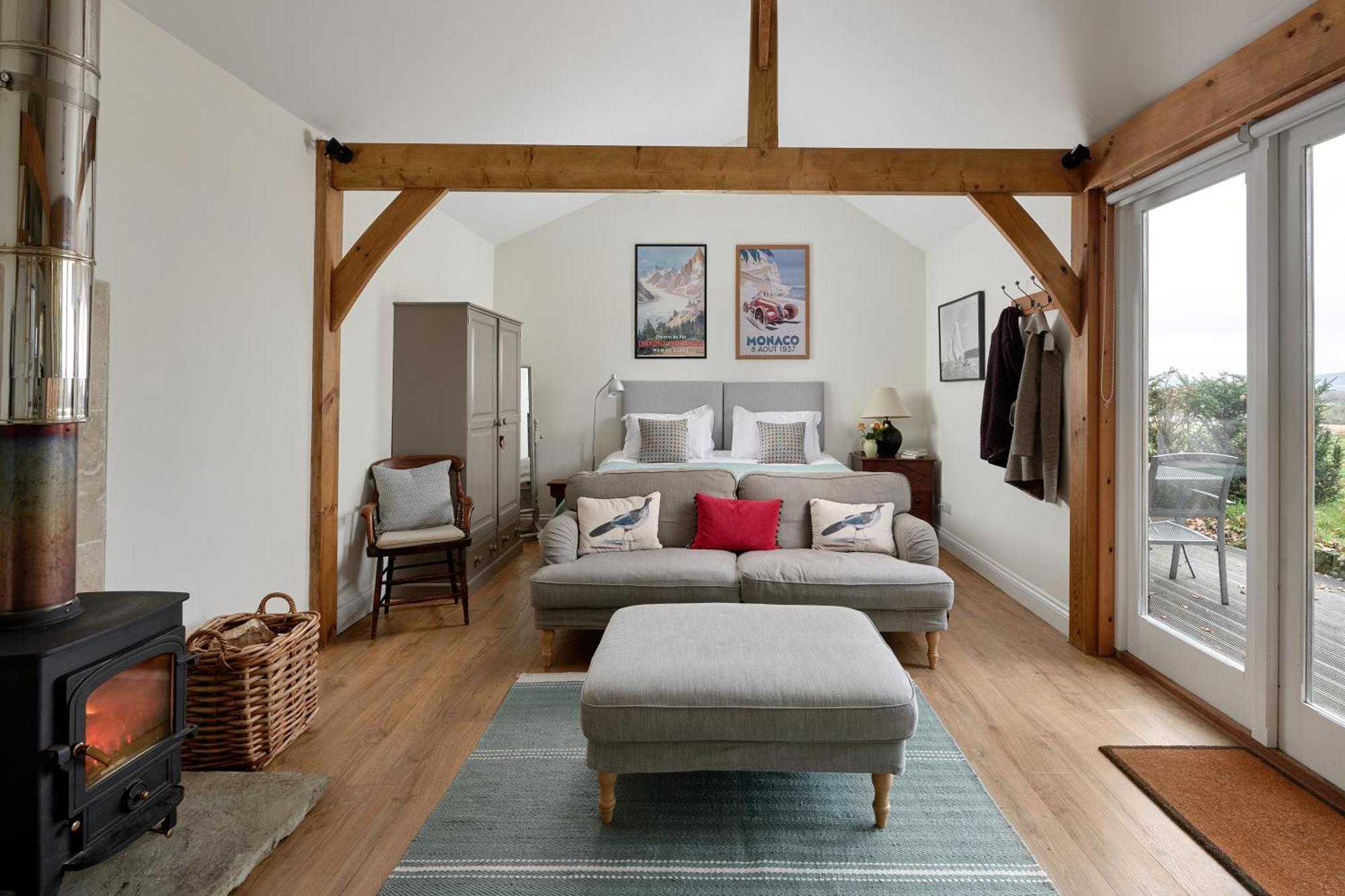 Stunning Cabin With Incredible Views Near Goodwood Rogate Eksteriør billede